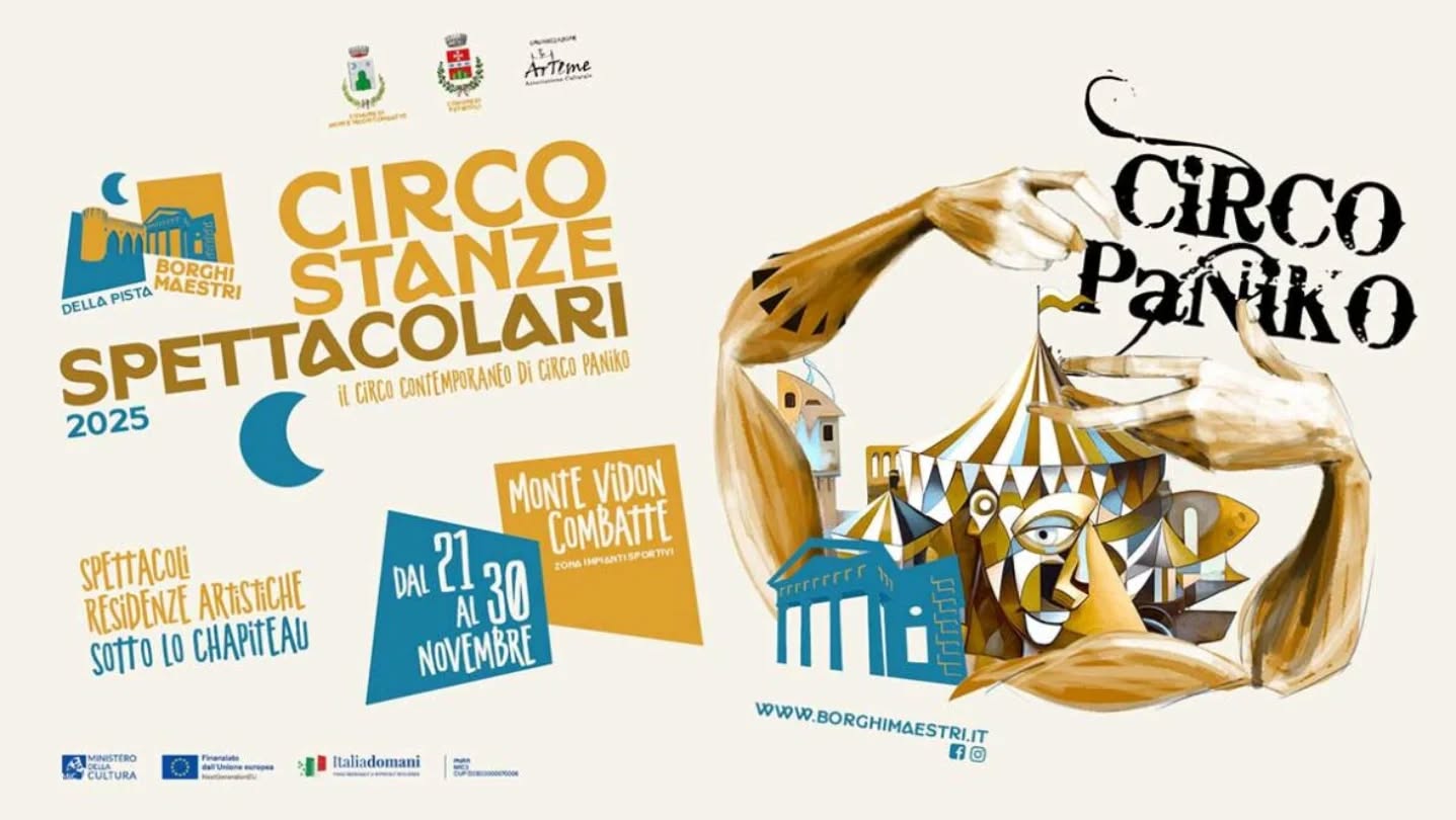 “CIRCOstanze Spettacolari” e il borgo si trasforma in un palcoscenico di magia contemporanea

🎪 www.circoitalia.it