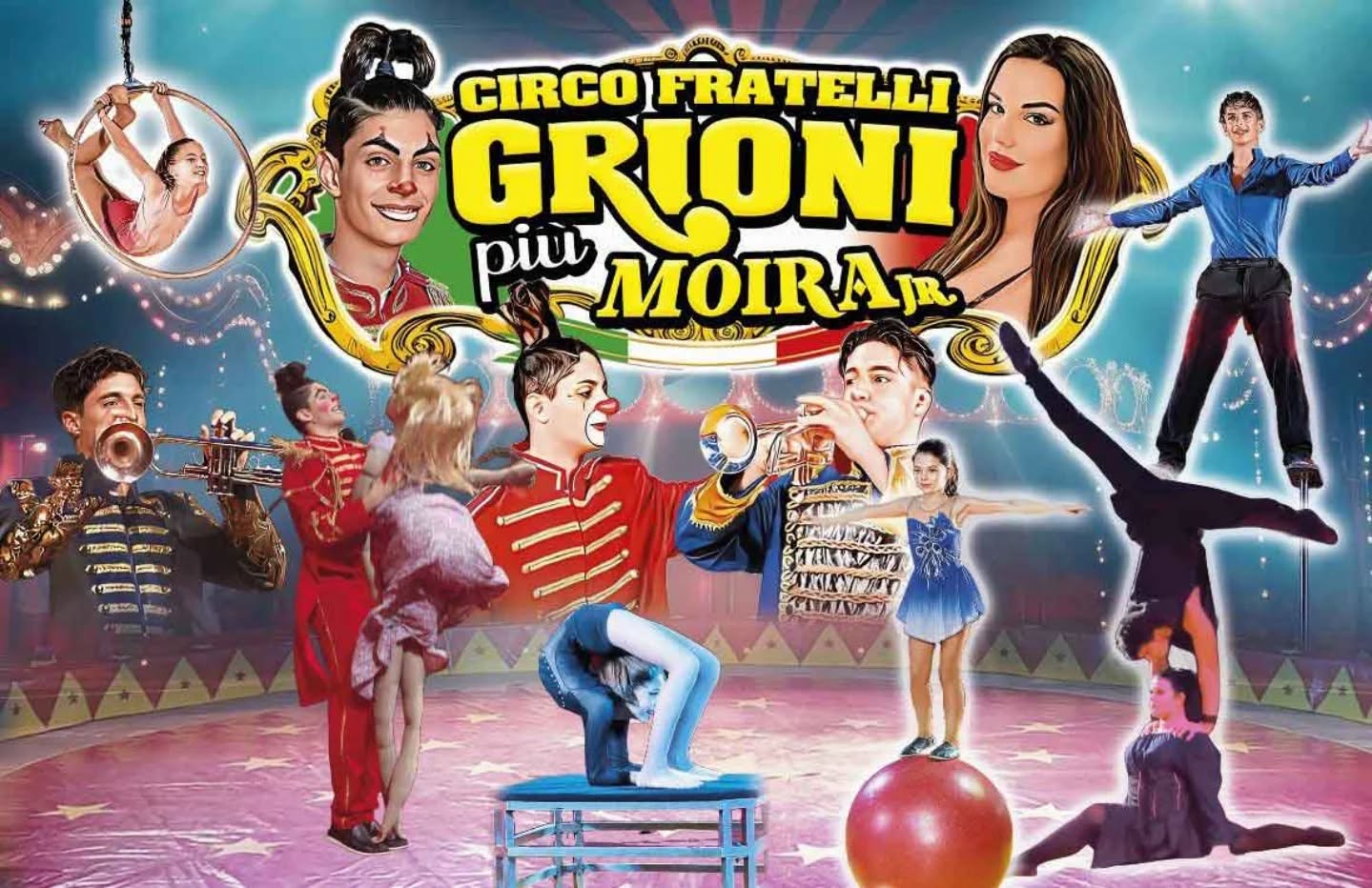Il Circo Fratelli Grioni e Moira Jr. presentano il nuovo spettacolo per le festività natalizie

🎪 www.circoitalia.it
